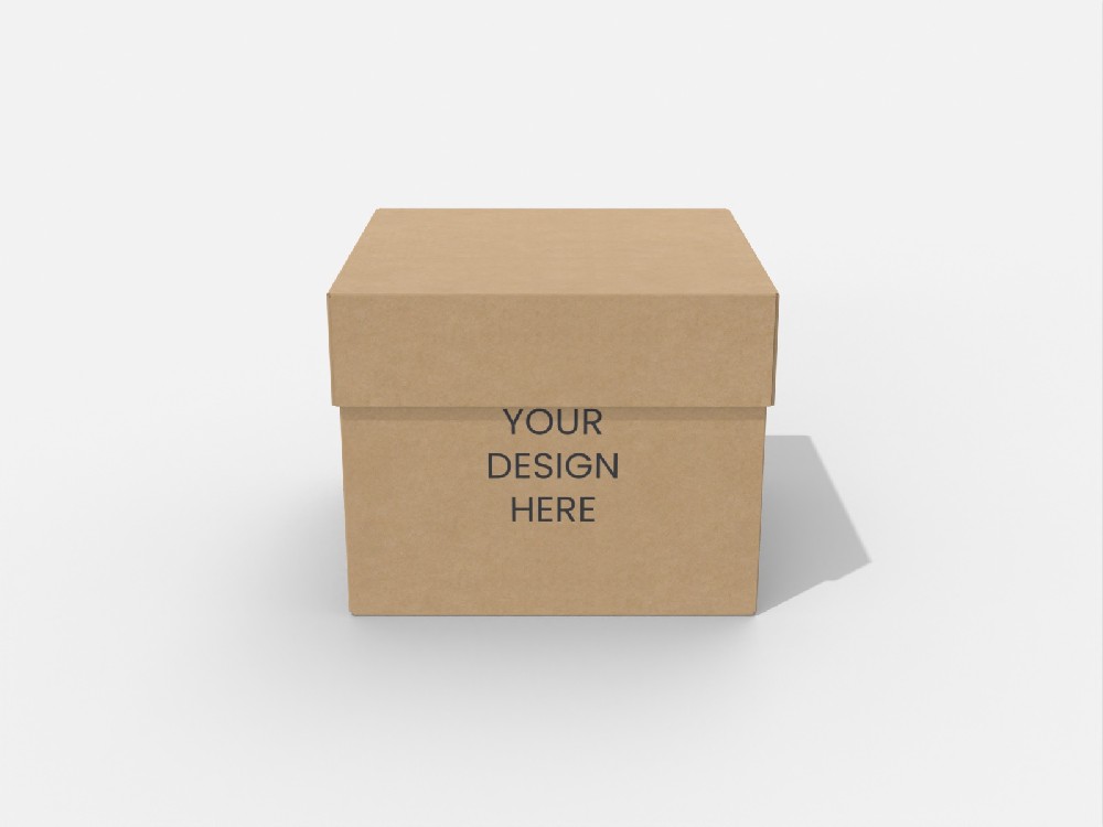 瓦楞纸箱- 提手瓦楞围箱对盖盒设计结构图