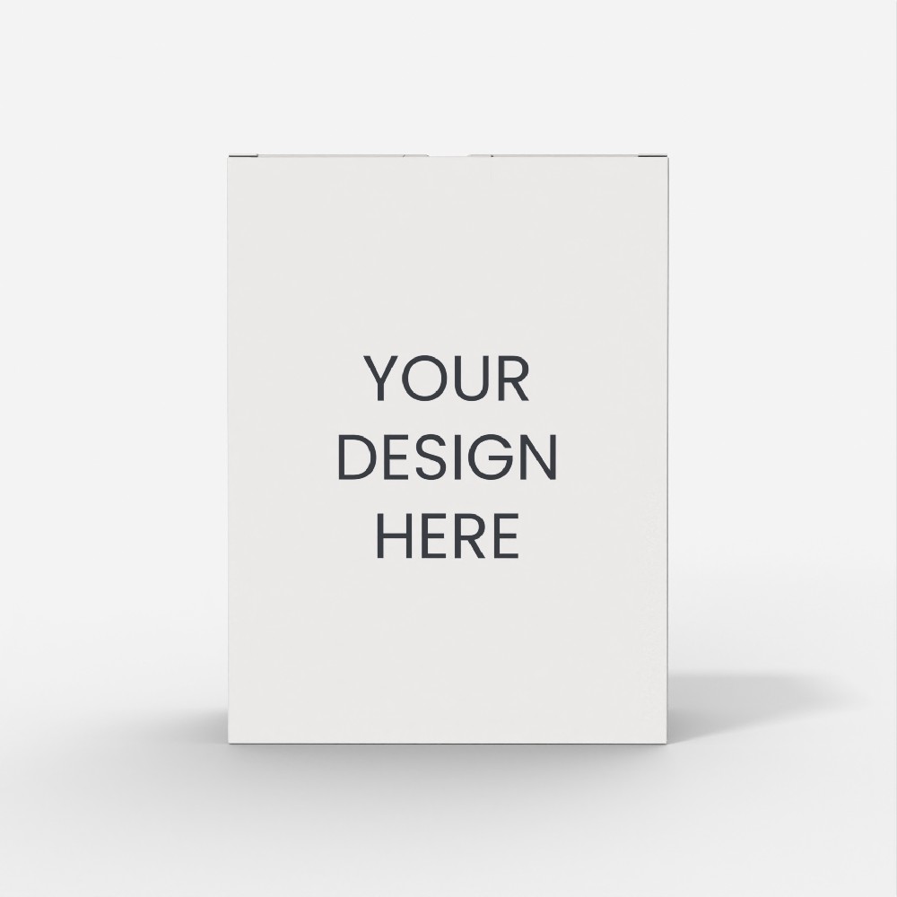 盒子印刷 -锁扣反向插锁盒型设计结构图