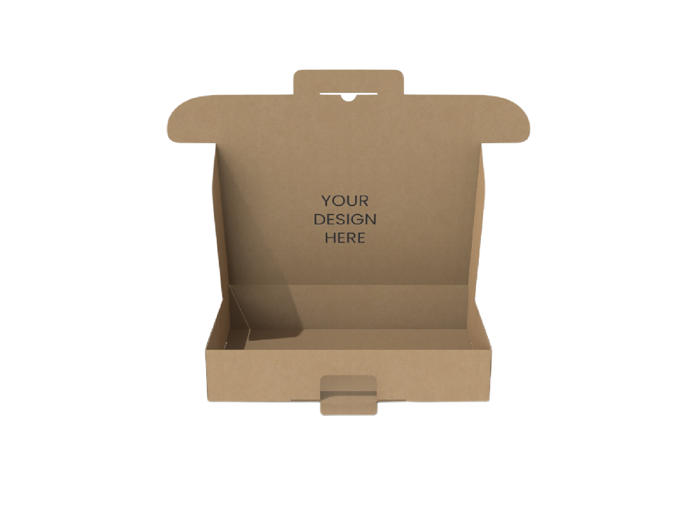 包装盒需求分析-保险扣飞机盒型设计结构图