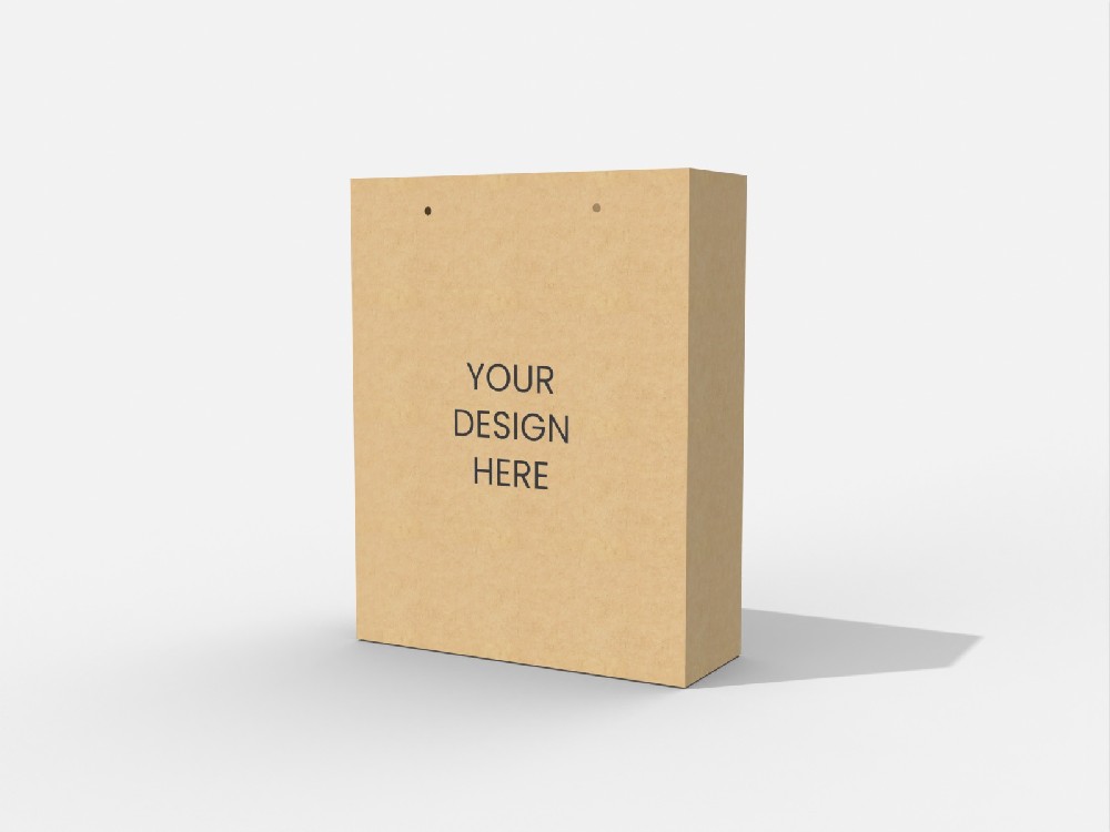 纸袋包装- 反糊正痕手提袋设计结构图